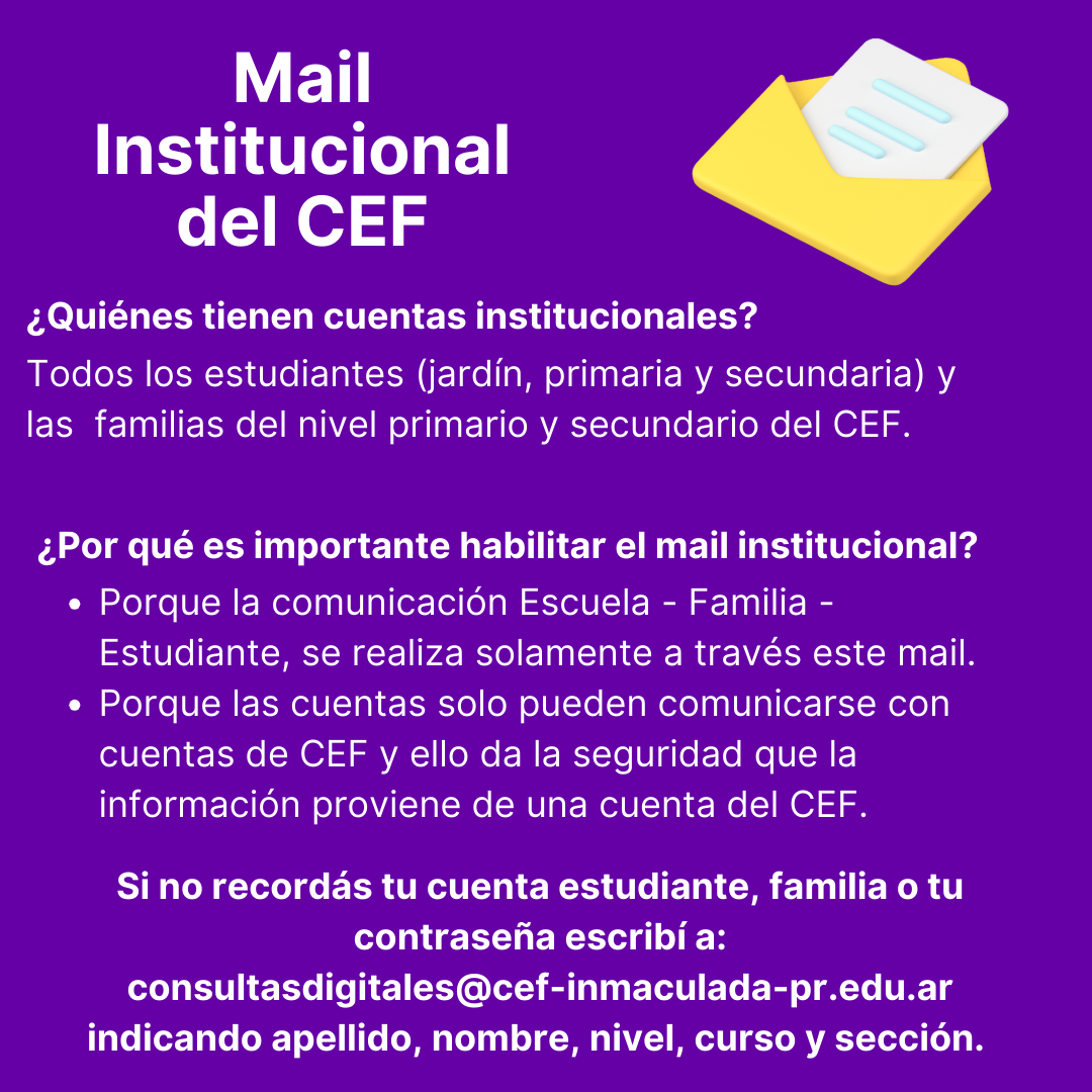 Mail institucional